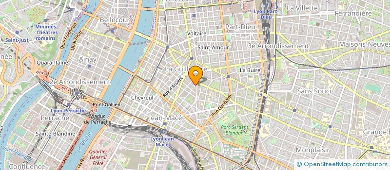 localisation de l'entreprise MADAME LESLIE CAMPERGUE  LYON