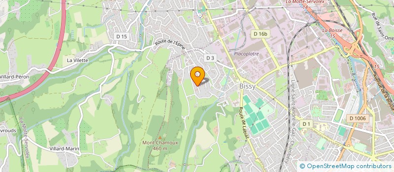 localisation de l'entreprise MADAME LESLIE CARDINALI  CHAMBERY