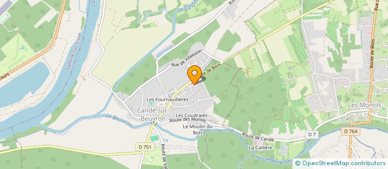 localisation de l'entreprise MADAME LESLIE CHAUDUN D ARUNDEL D ESQUINCOURT DE CONDE  LE CONTROIS-EN-SOLOGNE