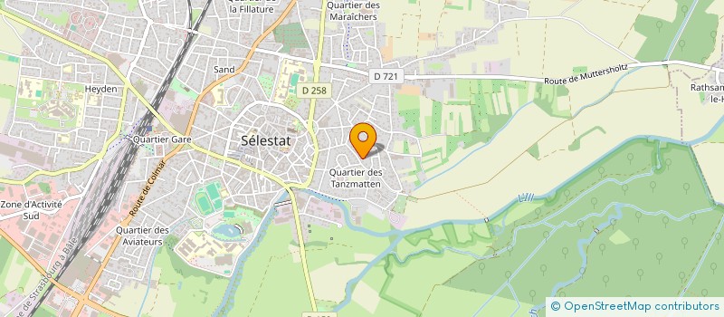 localisation de l'entreprise MADAME LESLIE CORCHIA à SELESTAT
