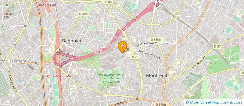 localisation de l'entreprise MADAME LESLIE COURBON à MONTREUIL