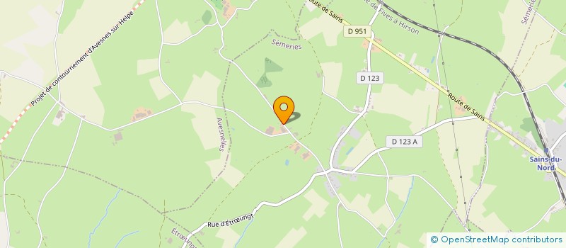 localisation de l'entreprise MADAME LESLIE CROQUET  SEMERIES