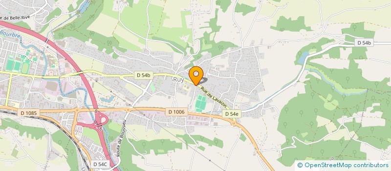 localisation de l'entreprise MADAME LESLIE CROUZET  RUY-MONTCEAU