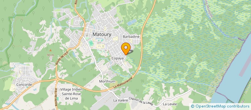 localisation de l'entreprise MADAME LESLIE DECHAMP à MATOURY