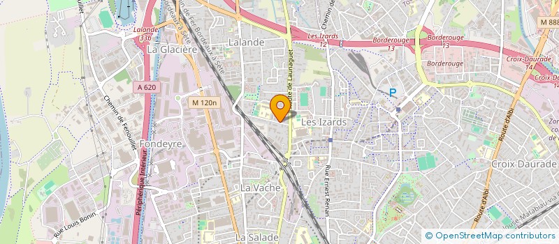 localisation de l'entreprise MADAME LESLIE DERS à TOULOUSE