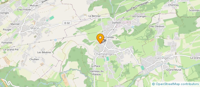 localisation de l'entreprise MADAME LESLIE DOISY  CHAMPANGES