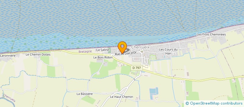 localisation de l'entreprise MADAME LESLIE DUBLOC  CHERRUEIX