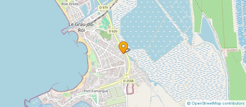 localisation de l'entreprise MADAME LESLIE DUHEM  LE GRAU-DU-ROI