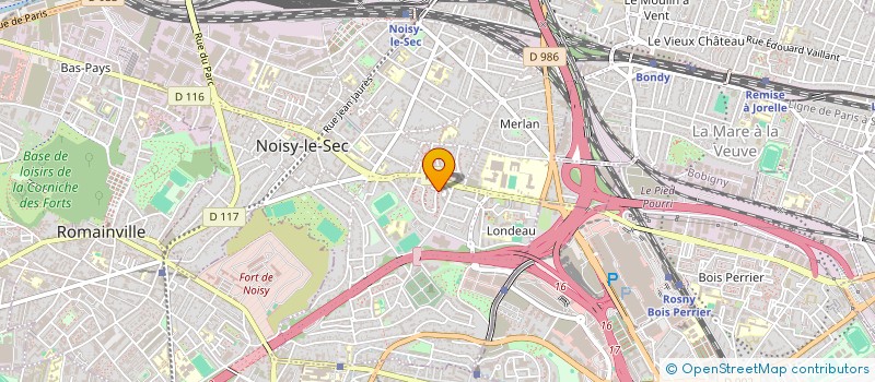localisation de l'entreprise MADAME LESLIE DURBANT à NOISY-LE-SEC