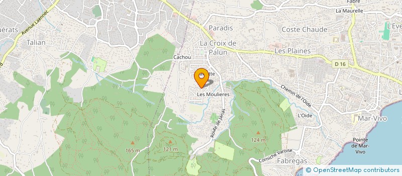 localisation de l'entreprise MADAME LESLIE DURIEUX  BANDOL