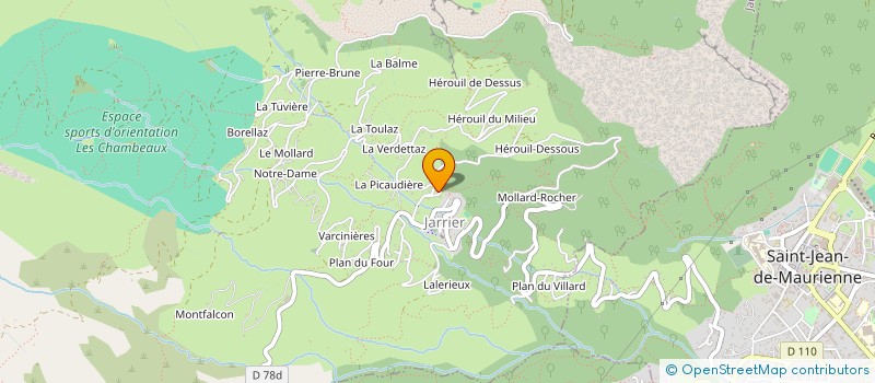 localisation de l'entreprise MADAME LESLIE DURUISSEAU ALOYD  VILLAREMBERT