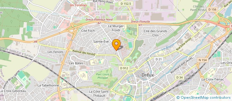 localisation de l'entreprise MADAME LESLIE EMERY à DREUX