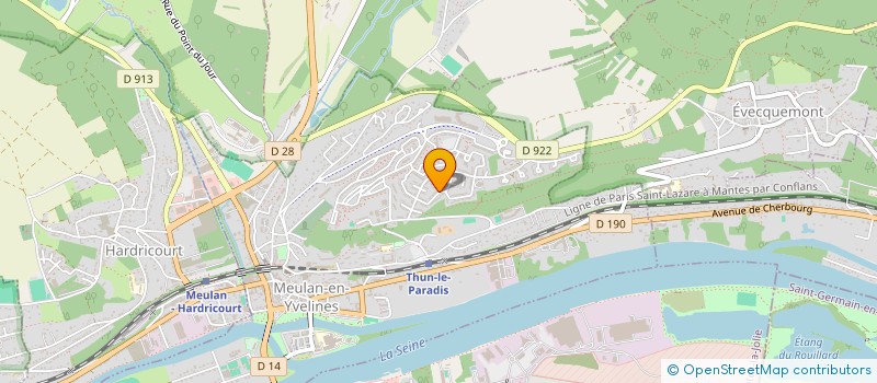 localisation de l'entreprise MADAME LESLIE FACHADA  MEULAN-EN-YVELINES