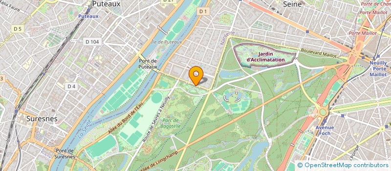 localisation de l'entreprise MADAME LESLIE FARADJI à NEUILLY-SUR-SEINE