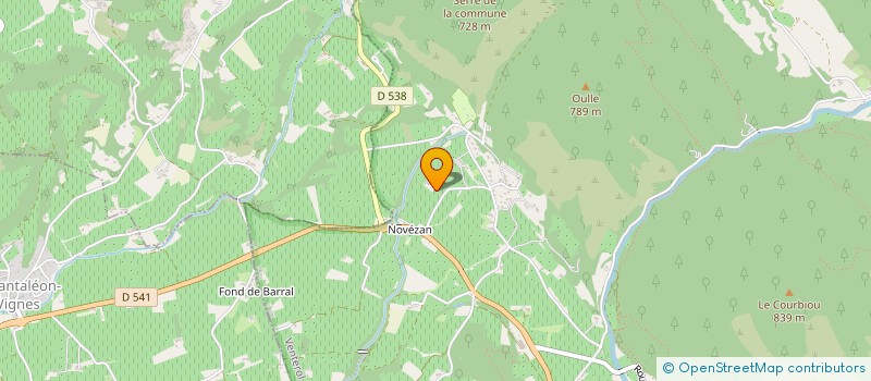 localisation de l'entreprise MADAME LESLIE FAURE  MIRABEL-AUX-BARONNIES