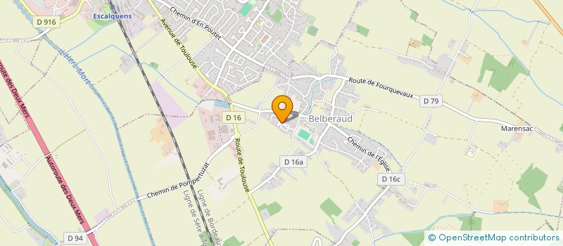 localisation de l'entreprise MADAME LESLIE FIDON  BELBERAUD