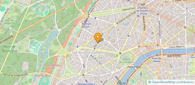 localisation de l'entreprise MADAME LESLIE FONTAINE-LOUZOUN  PARIS