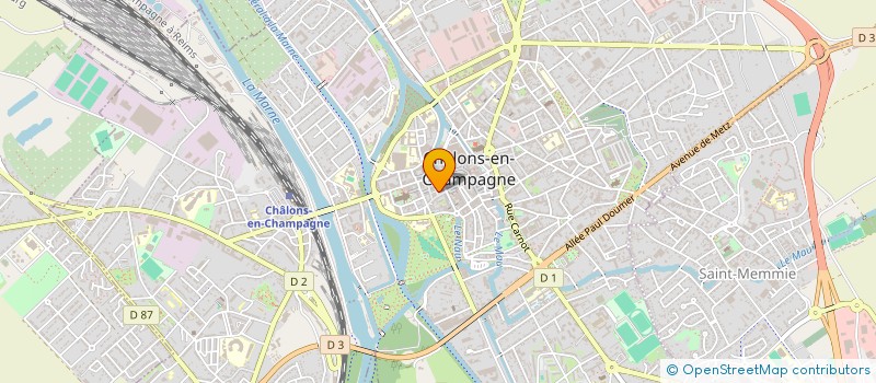 localisation de l'entreprise MADAME LESLIE GOBILLARD  CHALONS-EN-CHAMPAGNE