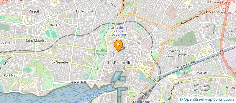 localisation de l'entreprise MADAME LESLIE HAREL  LA ROCHELLE