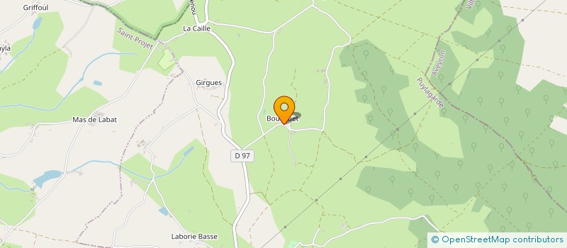 localisation de l'entreprise MADAME LESLIE ISGRO  CAYLUS