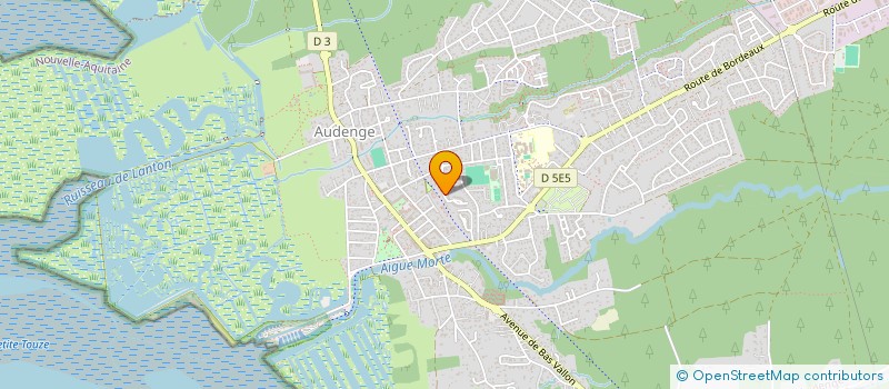 localisation de l'entreprise MADAME LESLIE LAMBERT  AUDENGE