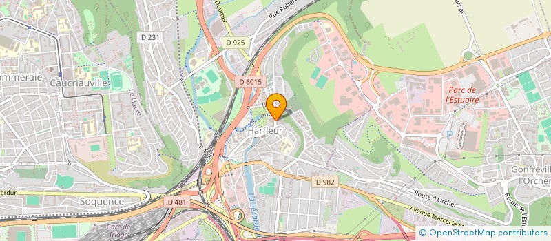 localisation de l'entreprise MADAME LESLIE LANCINO  HARFLEUR