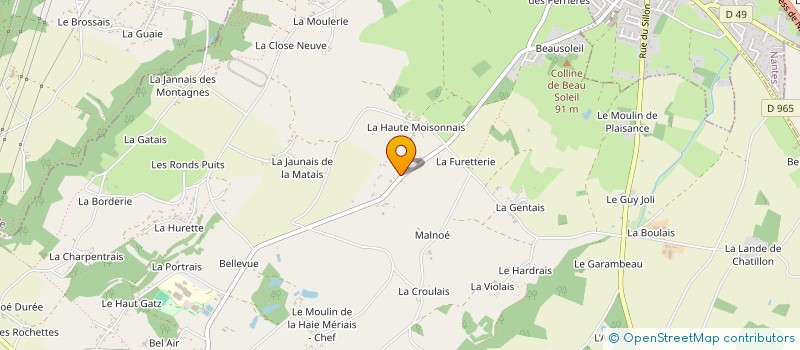 localisation de l'entreprise MADAME LESLIE LE ROCH  CORDEMAIS