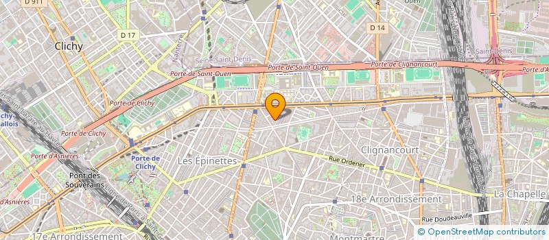 localisation de l'entreprise MADAME LESLIE LEGER  PARIS