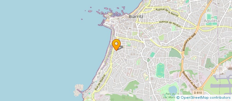 localisation de l'entreprise MADAME LESLIE LESLIE RUBIN à BIARRITZ