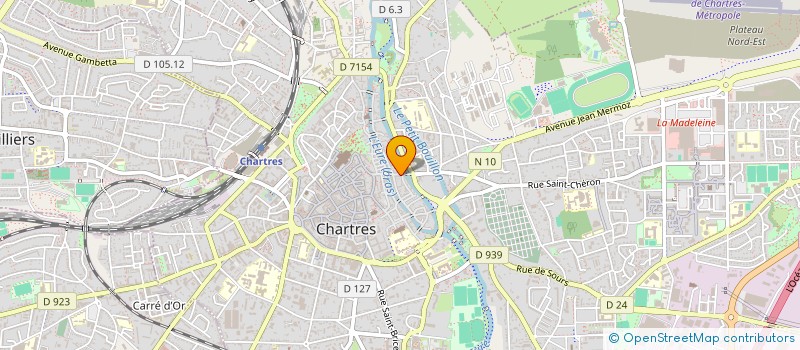 localisation de l'entreprise MADAME LESLIE LEVINE à CHARTRES