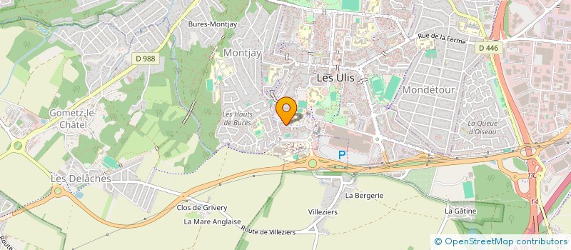 localisation de l'entreprise MADAME LESLIE LOISEAUX à LES ULIS