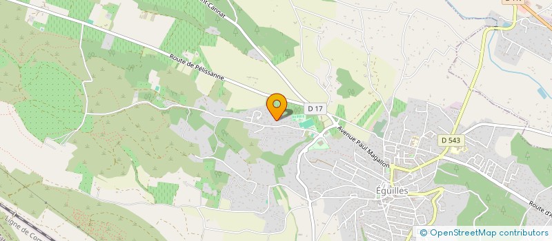 localisation de l'entreprise MADAME LESLIE LUCAS  EGUILLES