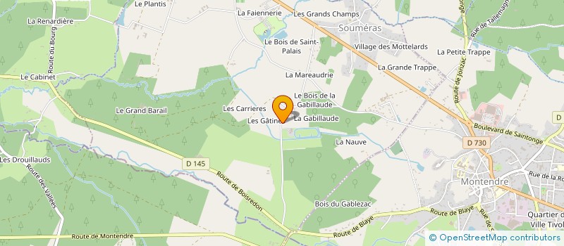 localisation de l'entreprise MADAME LESLIE MARTINEZ  SOUMERAS