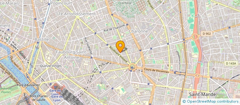 localisation de l'entreprise MADAME LESLIE MEDINA  PARIS