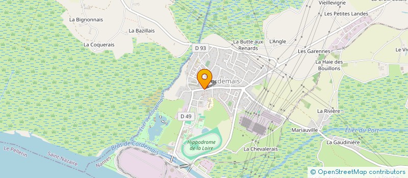 localisation de l'entreprise MADAME LESLIE MOQUIN  CORDEMAIS