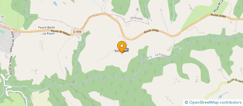 localisation de l'entreprise MADAME LESLIE PASTUREL  AMBIALET