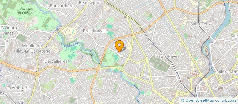 localisation de l'entreprise MADAME LESLIE PEGER à NANTES