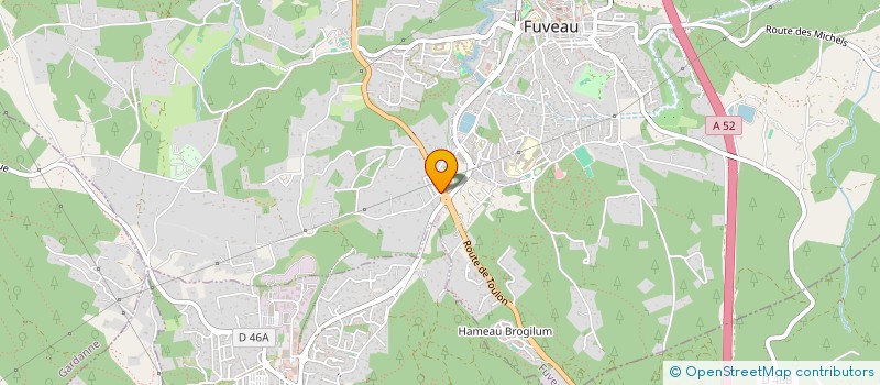 localisation de l'entreprise MADAME LESLIE PICARD  FUVEAU