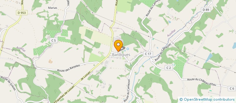 localisation de l'entreprise MADAME LESLIE PLAIN  BARDIGUES