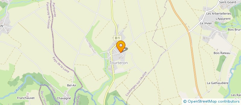 localisation de l'entreprise MADAME LESLIE PRINTEMPS  COULONGES-SUR-L'AUTIZE