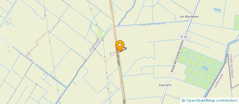 localisation de l'entreprise MADAME LESLIE RENARD  CHAMPAGNE-LES-MARAIS