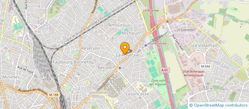 localisation de l'entreprise MADAME LESLIE RICHMOND  TOULOUSE