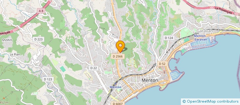 localisation de l'entreprise MADAME LESLIE SCOTTO  MENTON