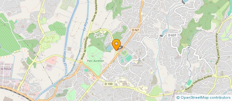 localisation de l'entreprise MADAME LESLIE SILVESTRINI à FREJUS