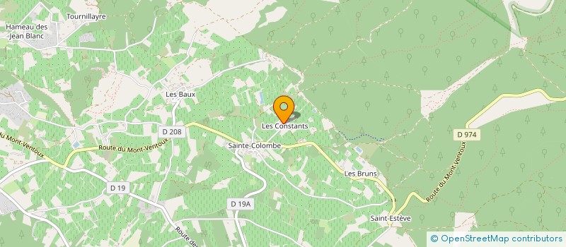 localisation de l'entreprise MADAME LESLIE SORBIER  BEDOIN