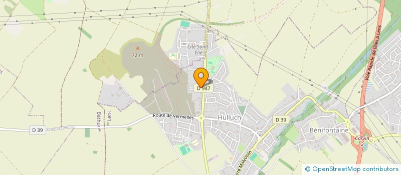 localisation de l'entreprise MADAME LESLIE SZCZEPANIAK  HULLUCH