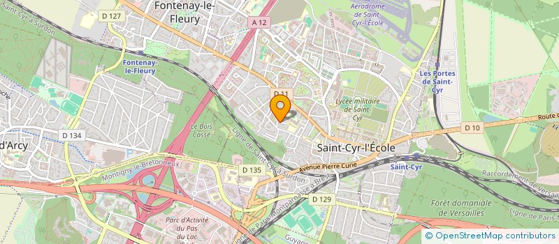 localisation de l'entreprise MADAME LESLIE TEKEU KINFACK à SAINT-CYR-L'ECOLE
