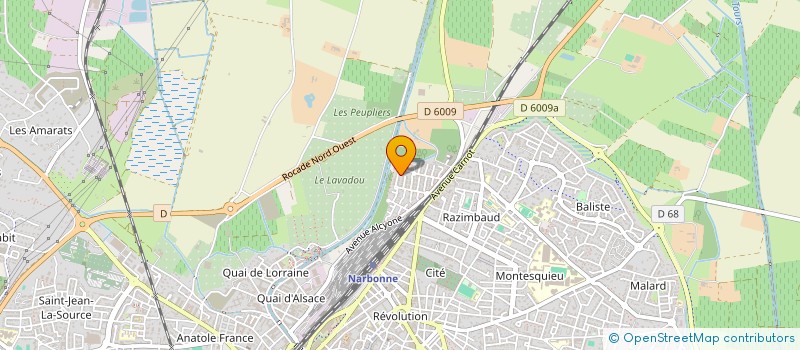 localisation de l'entreprise MADAME LESLIE THOUMIRE  POULX