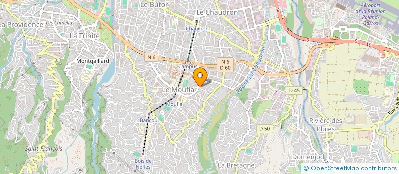 localisation de l'entreprise MADAME LESLIE VELNA  SAINT-DENIS