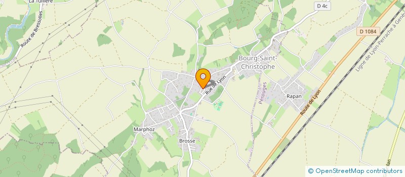 localisation de l'entreprise MADAME LESLIE VICENS  BOURG-SAINT-CHRISTOPHE